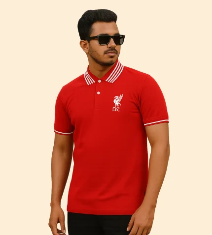 Liverpool Official Design Polo T-shirt