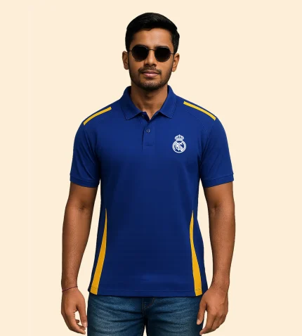 Real Madrid Official Design Polo T-shirt