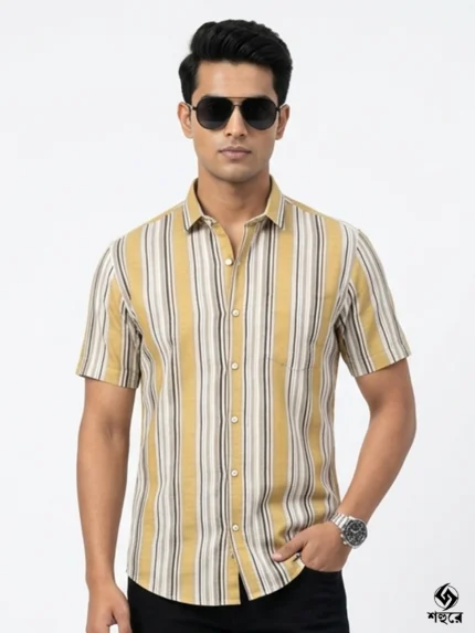 Shohure Half Sleeve Shirt-HS56