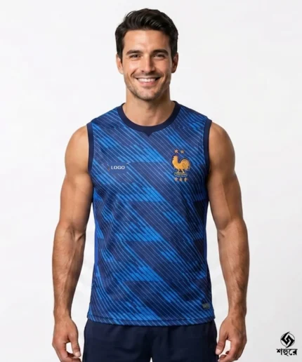 France World Cup Sleeveless Jersey - Home Kit