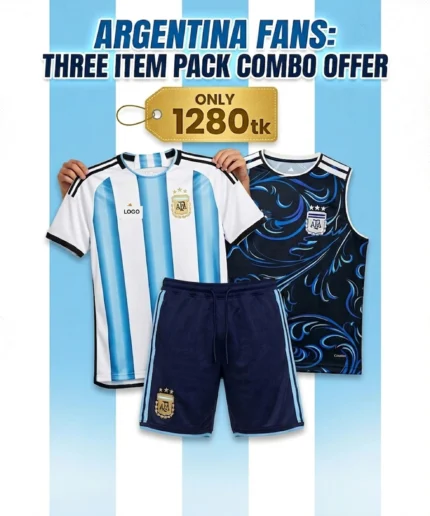 Argentina World cup 2026 Combo Pack -1280tk
