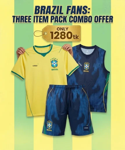 Brazil World cup 2026 Combo Pack -1280tk